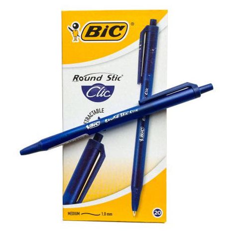 Długopis Bic Round Stic 1.0mm Niebieski - 2